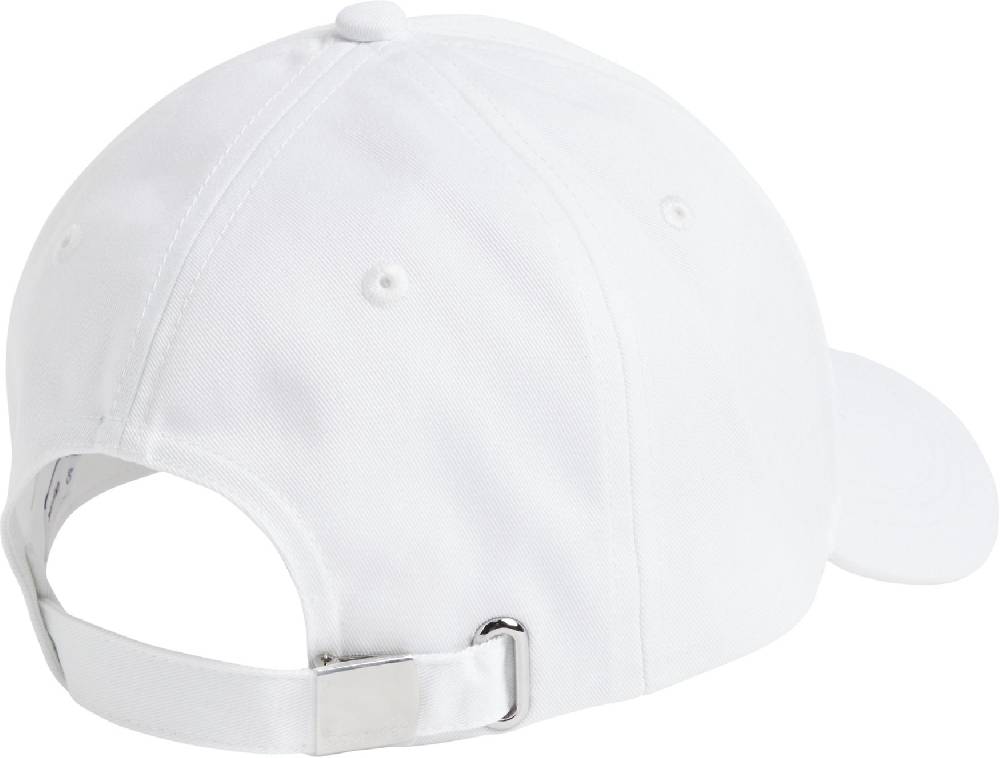 CALVIN KLEIN  Cappello di Cotone Biologico Bianco Calvin Klein - Accessori Donna Prezzo Ridotto