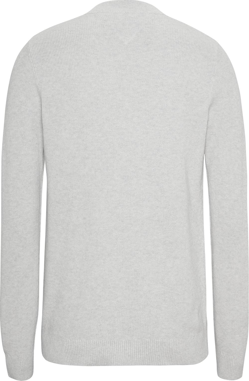 TOMMY JEANS  Felpa Grigia di Cotone Tommy Jeans Uomo Convenienza
