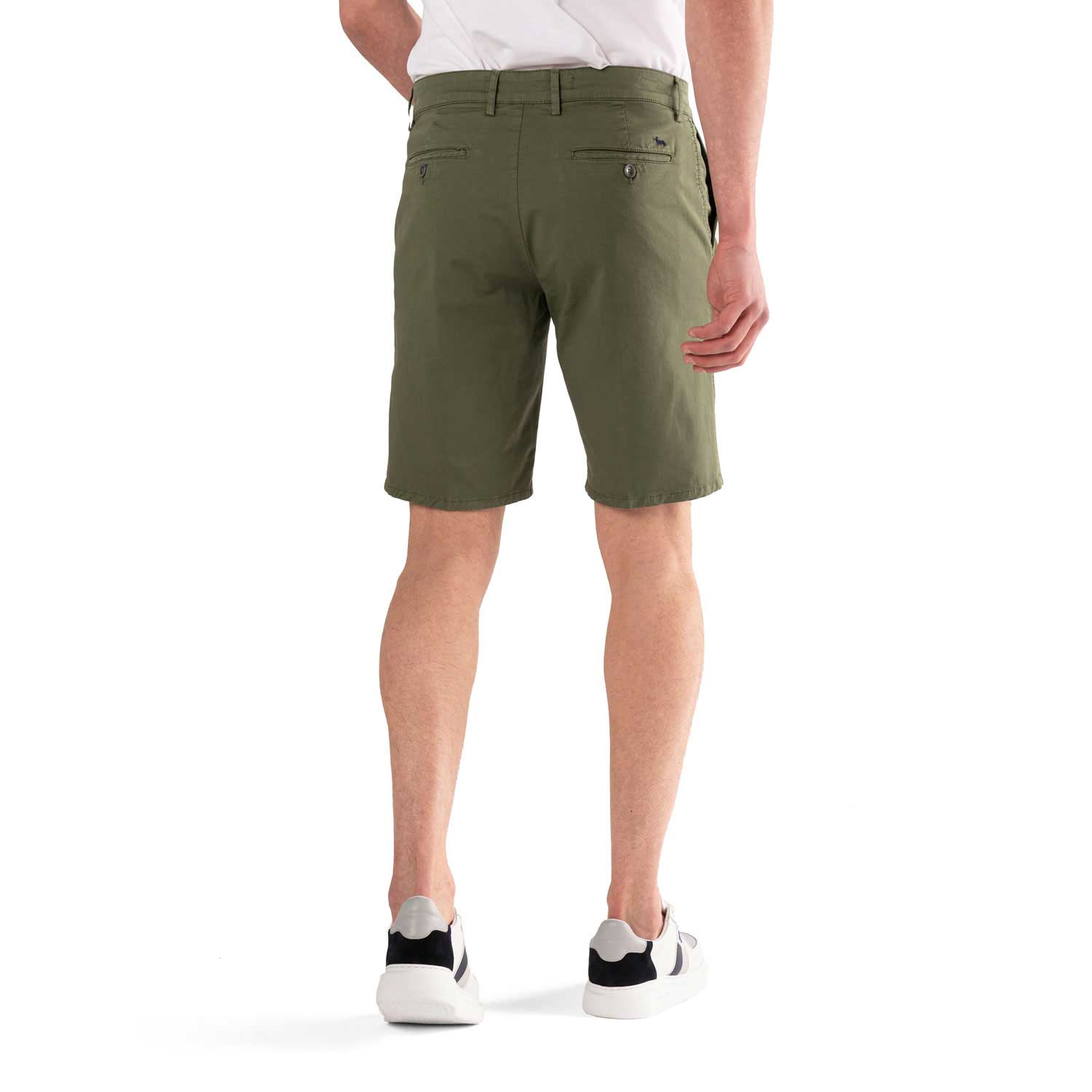 HARMONT & BLAINE  Bermuda Stretch Verde Cotone da Uomo Harmont & Blaine Offerta