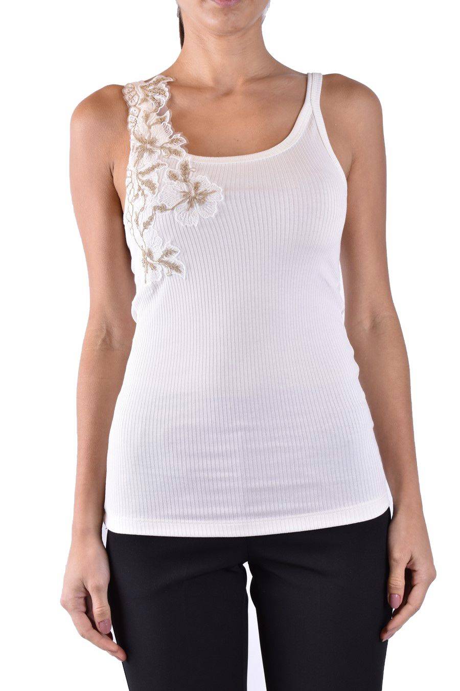ERMANNO SCERVINO  Maglia Cotone Bianco Avorio Ermanno Scervino Donna Economico