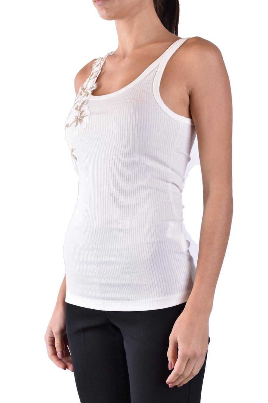 ERMANNO SCERVINO  Maglia Cotone Bianco Avorio Ermanno Scervino Donna Economico