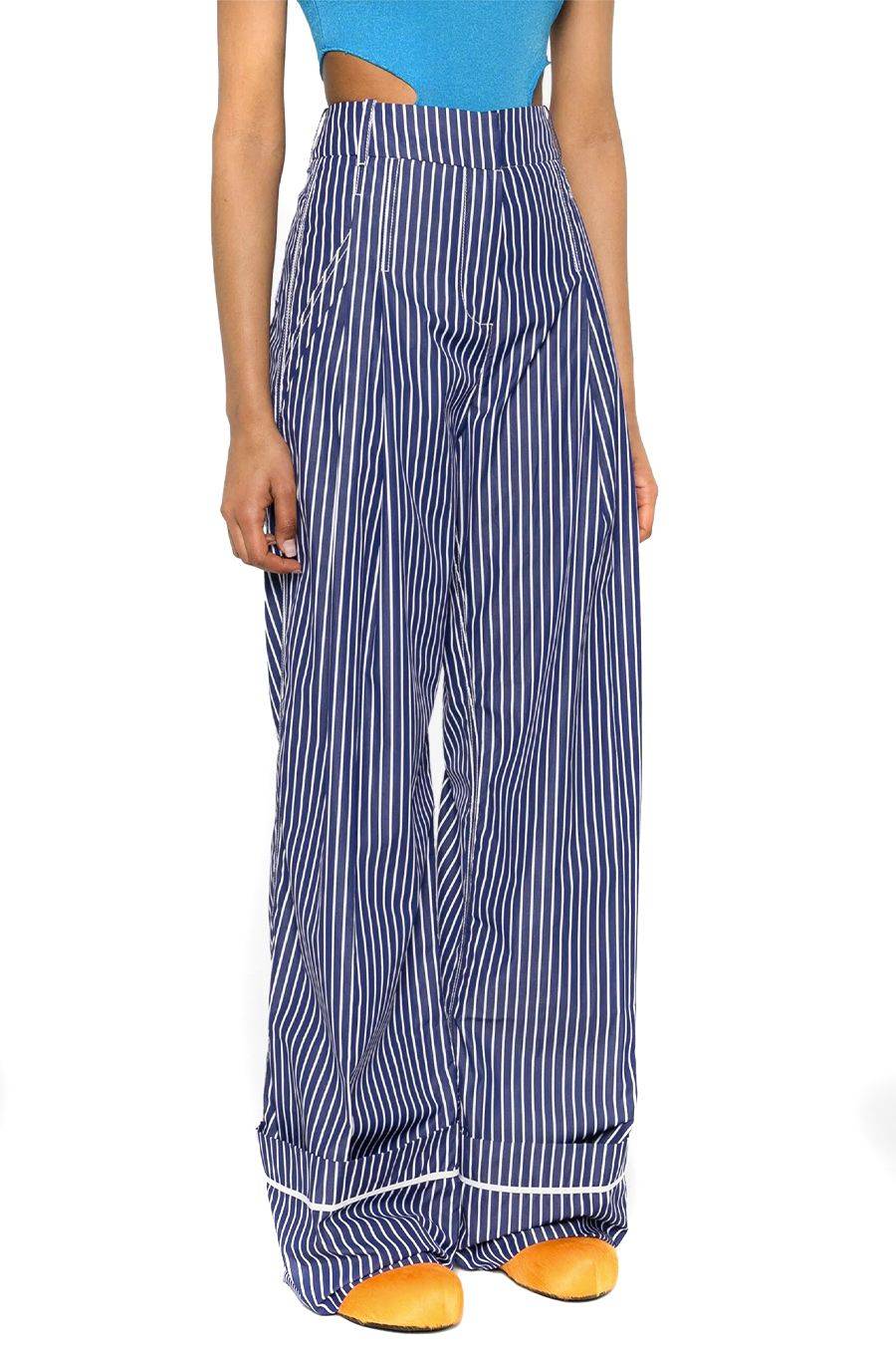 DES PHEMMES  Pantaloni di Seta Multicolori DES PHEMMES per Donna Online