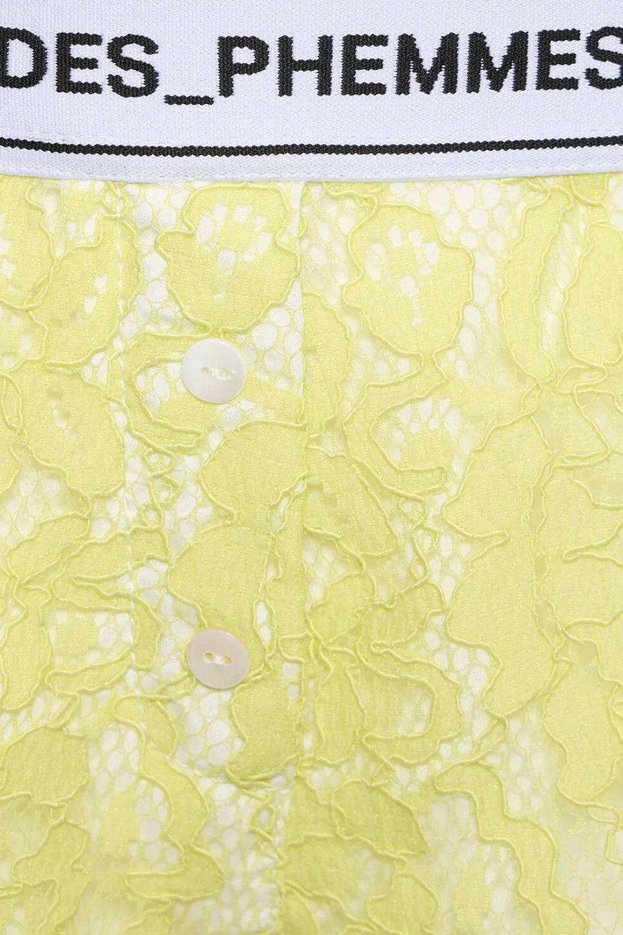 DES PHEMMES  Pantaloni Lime DES PHEMMES per Donne - 100% Poliestere Outlet