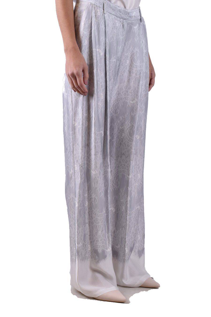 ERMANNO SCERVINO  Pantaloni Donna Ermanno Scervino Grigio in Viscosa Saldi