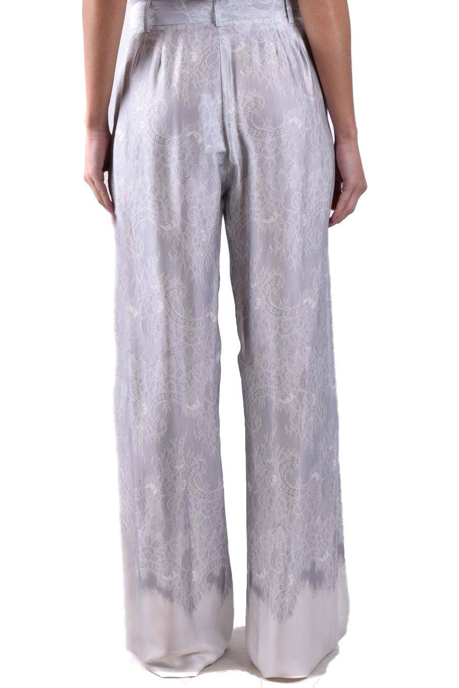 ERMANNO SCERVINO  Pantaloni Donna Ermanno Scervino Grigio in Viscosa Saldi