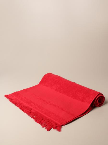 COLMAR  Asciugamano da Spiaggia Rosso in Cotone Unisex Colmar con Frange Nuova