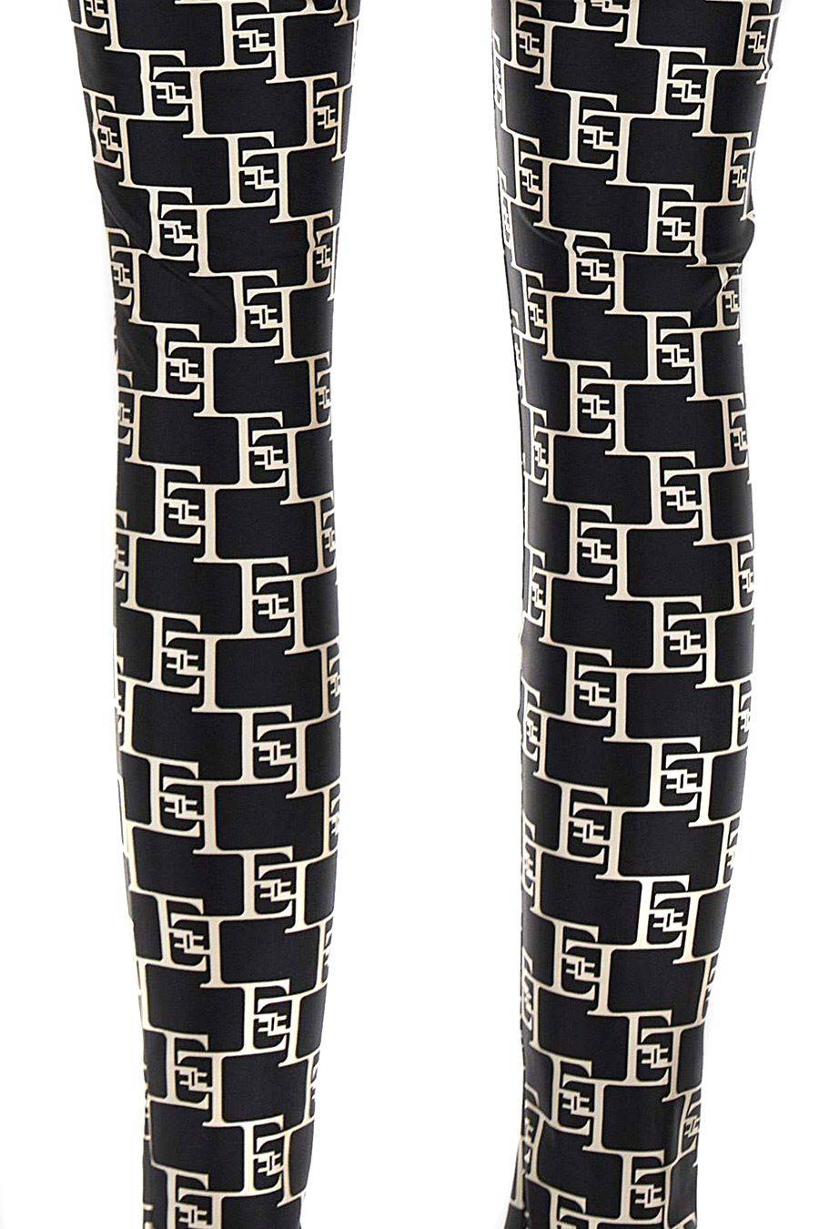 ELISABETTA FRANCHI  Pantaloni Multicolor da Donna Elisabetta Franchi in Poliestere Vendita