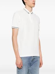EMPORIO ARMANI  T-Shirt Emporio Armani da Uomo in Cotone Avorio Consegna Veloce