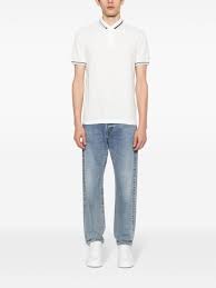 EMPORIO ARMANI  T-Shirt Emporio Armani da Uomo in Cotone Avorio Consegna Veloce