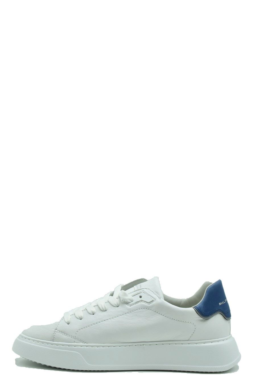 PHILIPPE MODEL  Sneakers Philippe Model Uomo in Pelle Bianca BTLUWX13 Promozione Limitata
