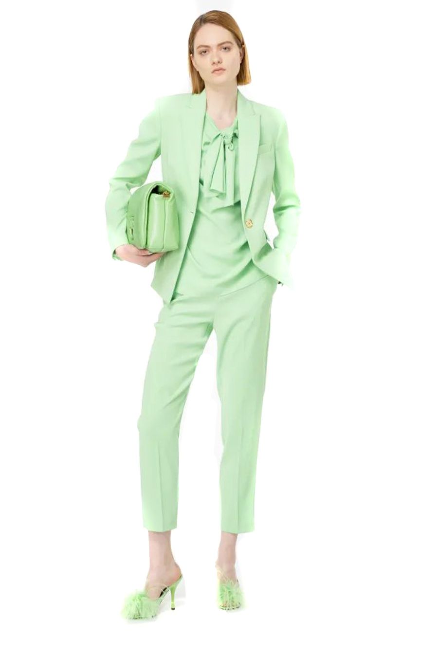 PINKO  Pantaloni PINKO Multicolore da Donna - 65% Acetato 35% Poliestere Sottocosto