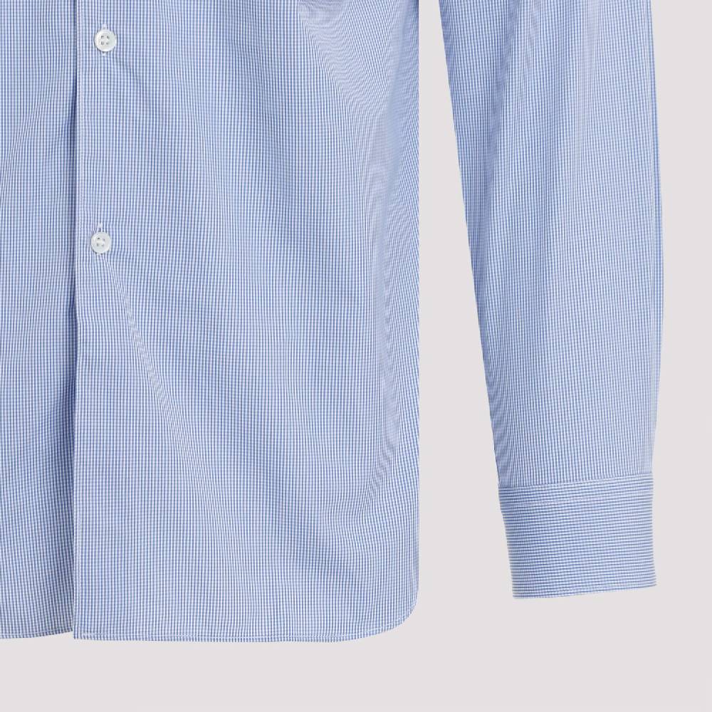 COMME DES GARÇONS SHIRT  Camicia a Righe Blu Cotone Comme Des Garçons Uomo Offerta
