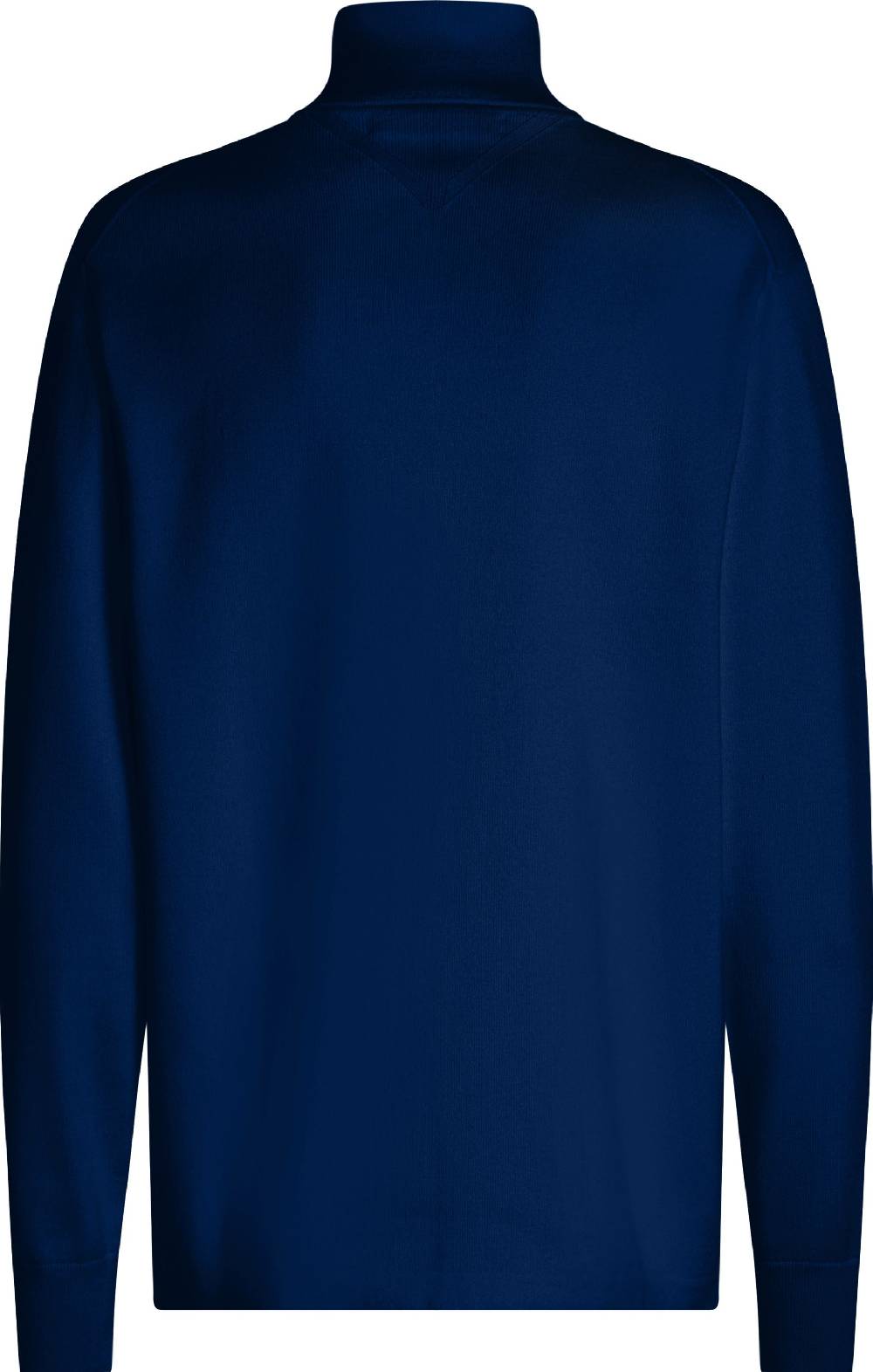 TOMMY HILFIGER  Felpa Pullover Blu in Cotone Misto Tommy Hilfiger Uomo Outlet