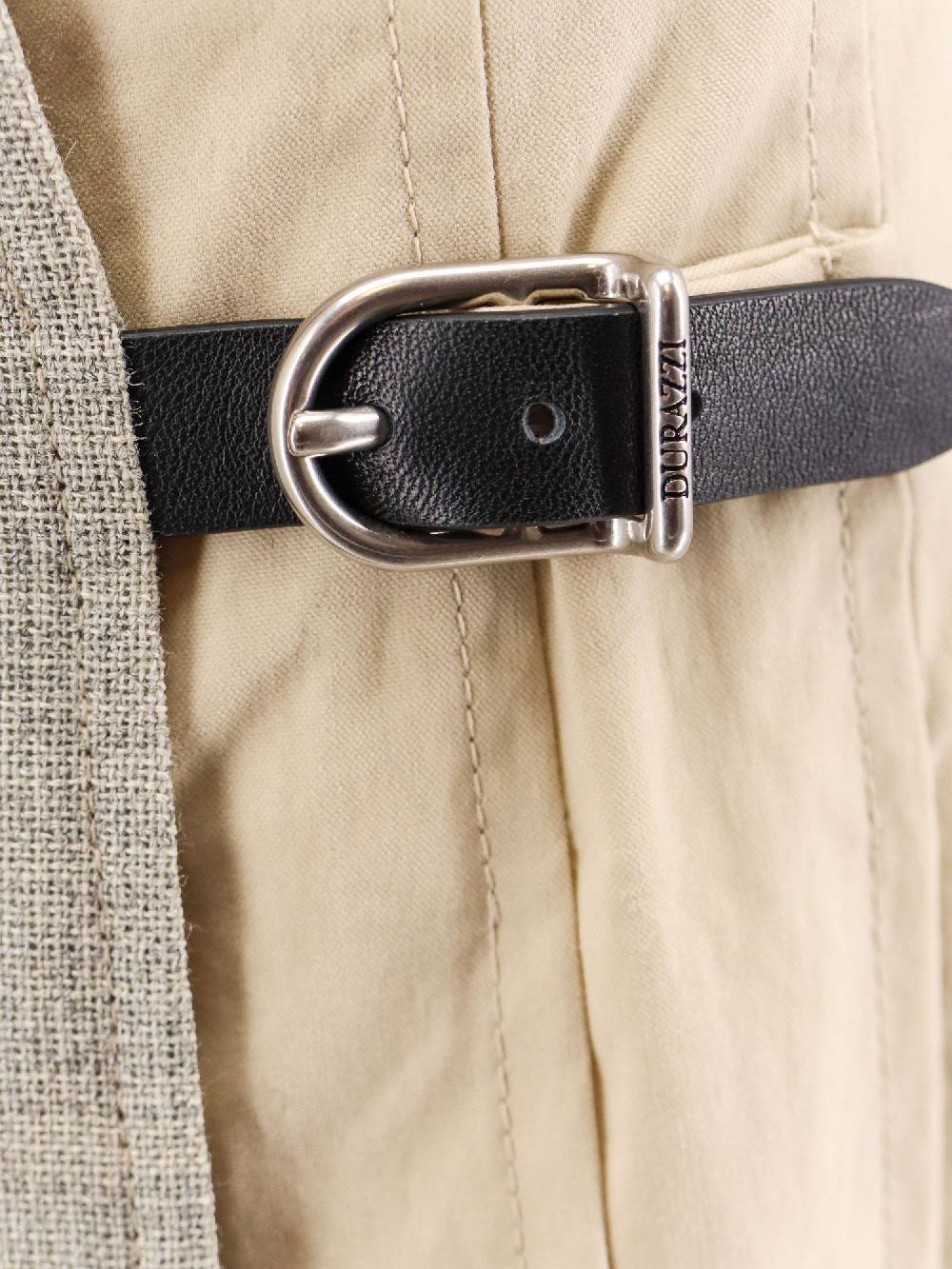 DURAZZI MILANO  Kilt Bicolore Grigio in Lana-Cotone per Donna DURAZZI MILANO Saldi