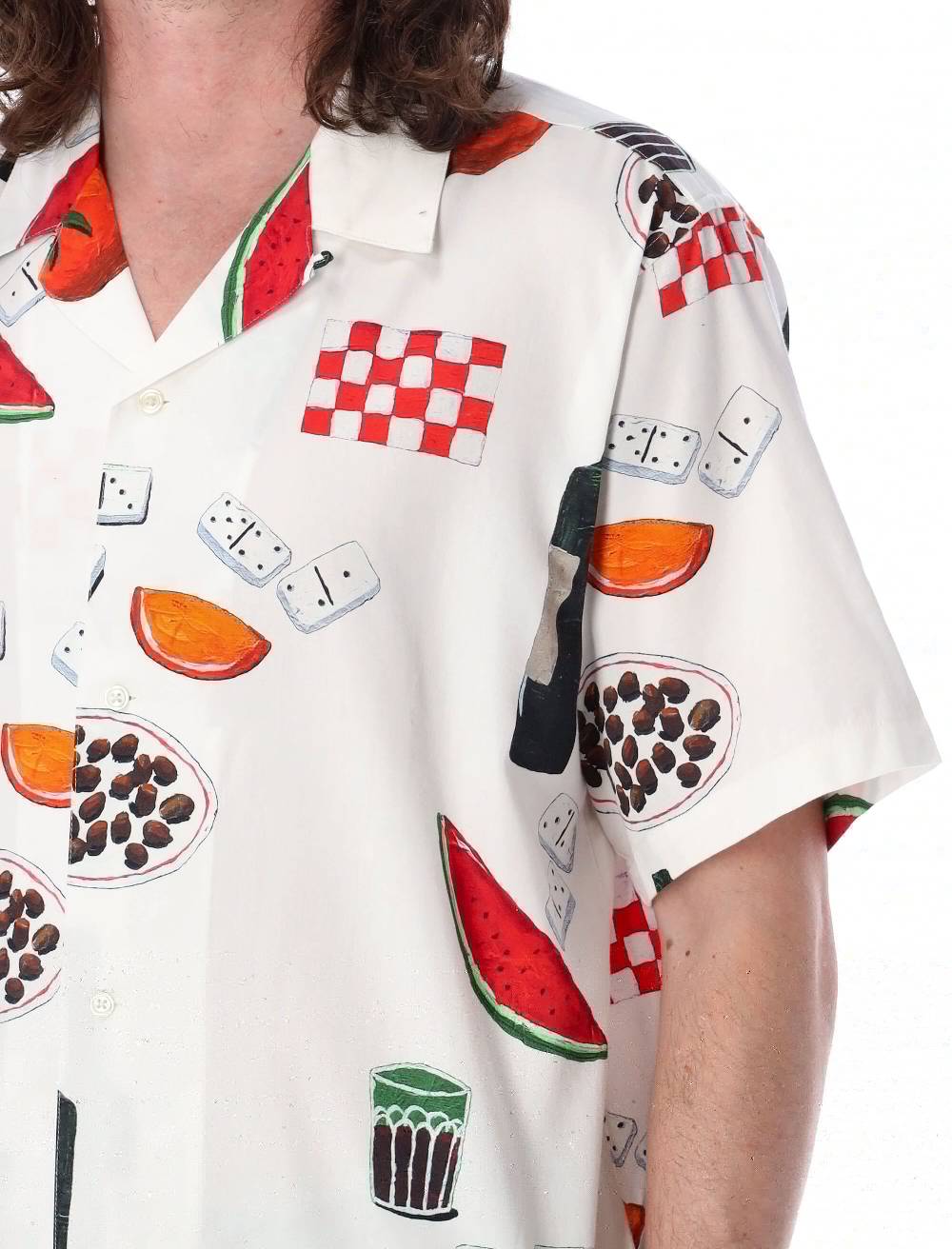 CARHARTT WIP  Camicia da Cena Bianca Fantasia Uomo CARHARTT WIP Vendita Economica