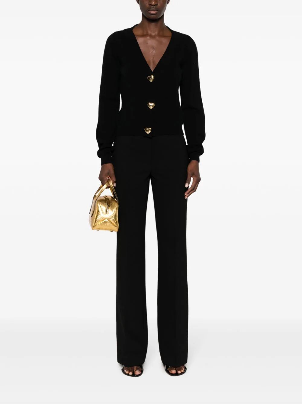 MOSCHINO  Pantaloni Eleganti Neri MOSCHINO da Donna I Più Venduti