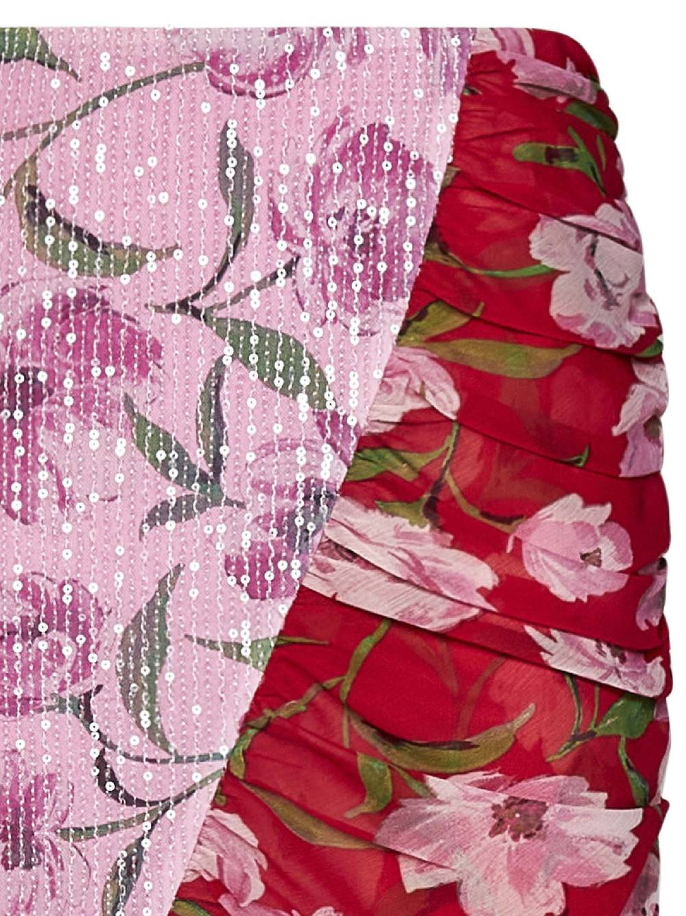 ROTATE BIRGER CHRISTENSEN  Minigonna Fiorata con Paillettes ROTATE - Multicolore Negozio