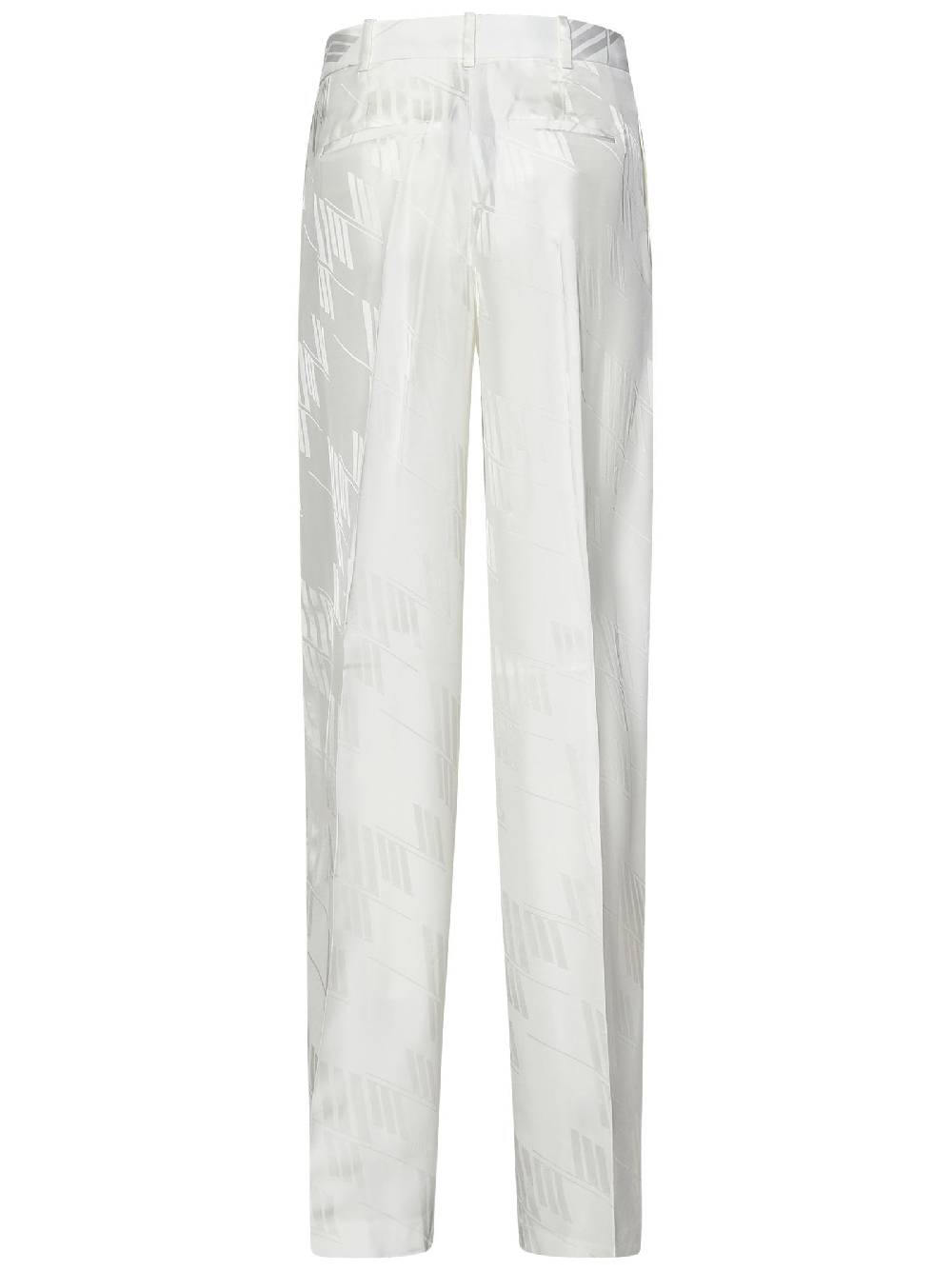 ATTICO  Pantaloni 'Jagger' Bianchi Pied de Poule di ATTICO In Saldo