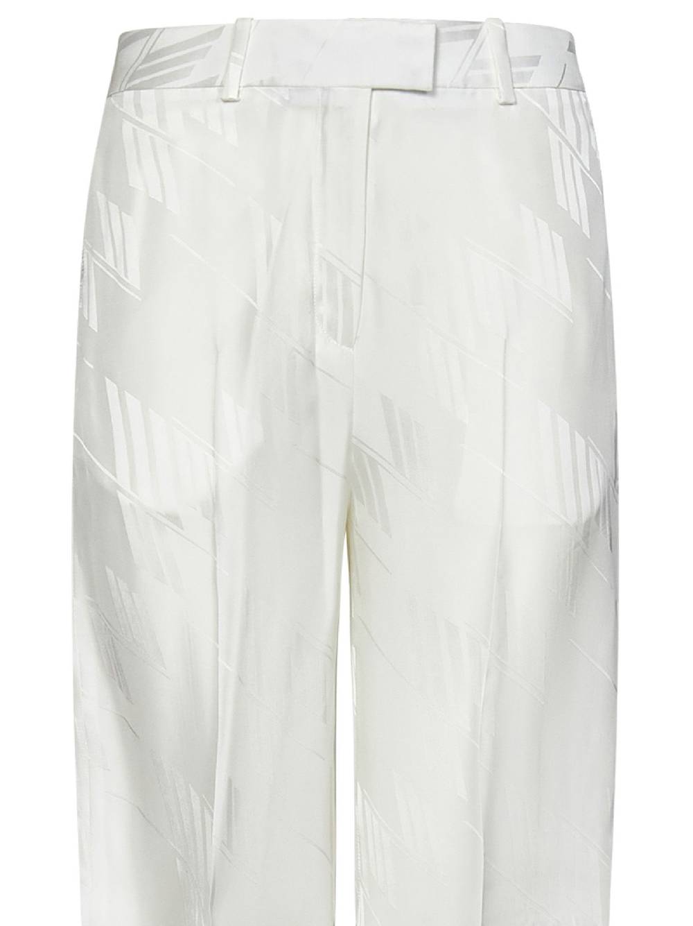ATTICO  Pantaloni 'Jagger' Bianchi Pied de Poule di ATTICO In Saldo
