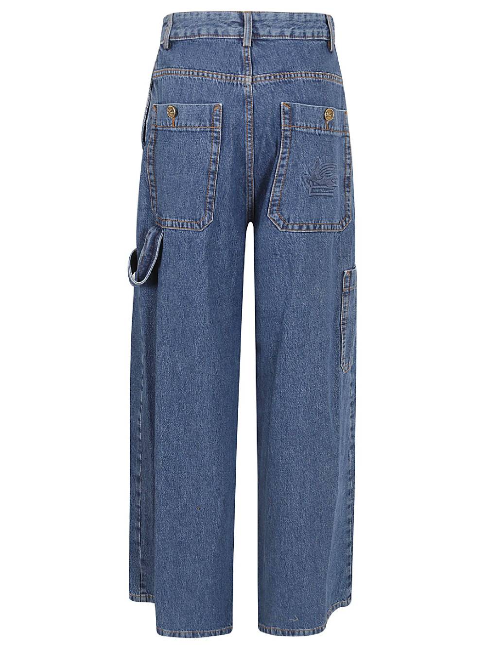 ETRO  Jeans Denim Cotone Regular Fit Multicolore ETRO da Donna Moda