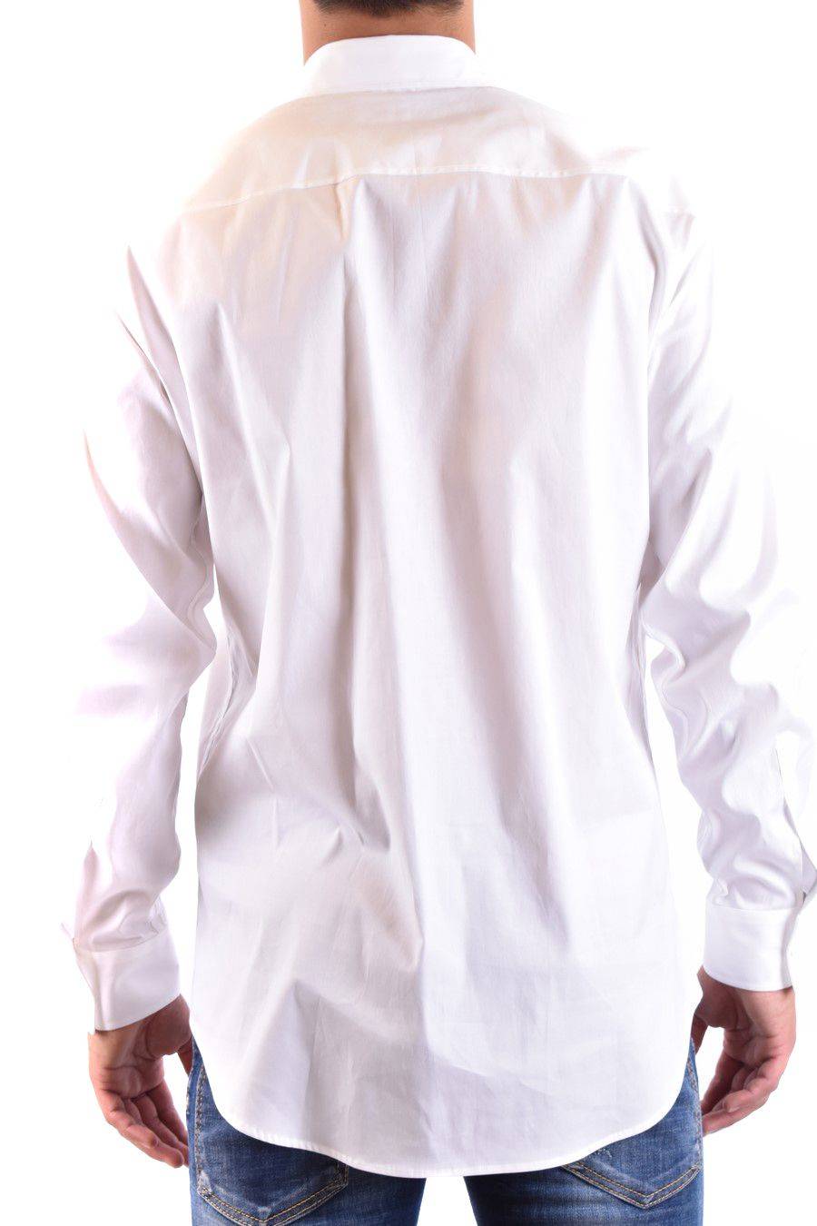 DSQUARED2  Camicia Classica Uomo DSQUARED2 Cotone Bianco 2025