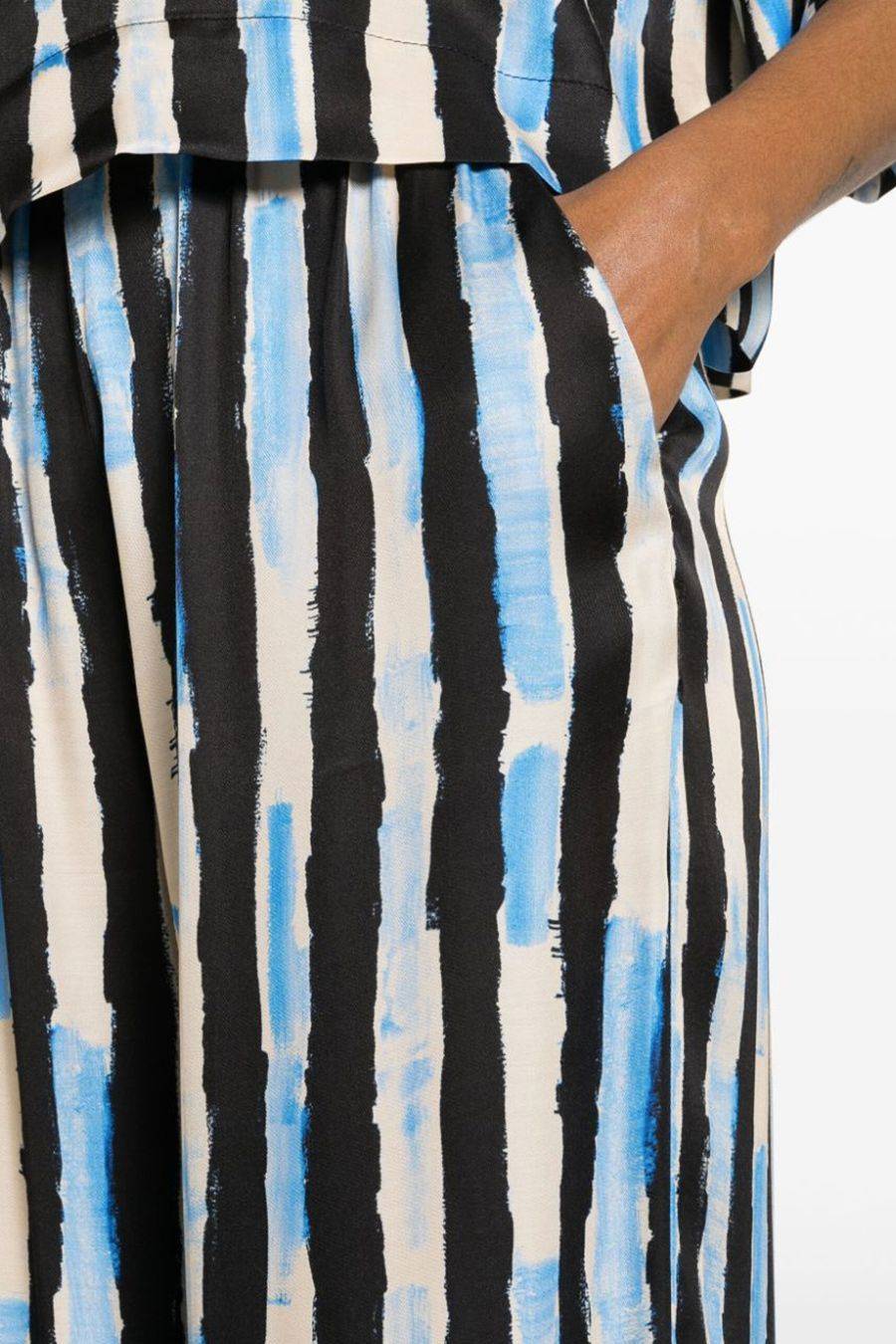 PINKO  Pantaloni Poliestere Multicolore Donna PINKO Nuovo