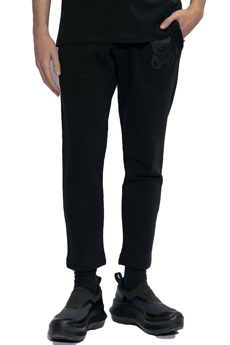 MOSCHINO  Pantaloni Multicolore in Cotone Moschino Uomo Affare Del Giorno