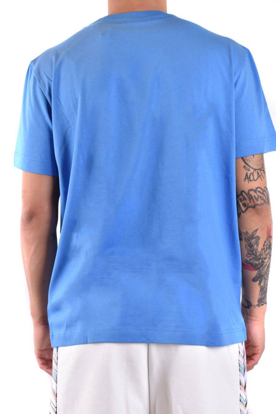 MISSONI  Polo Blu in Cotone da Uomo - MISSONI UC24SL01-BJ00C7S72E9 Pezzi Unici