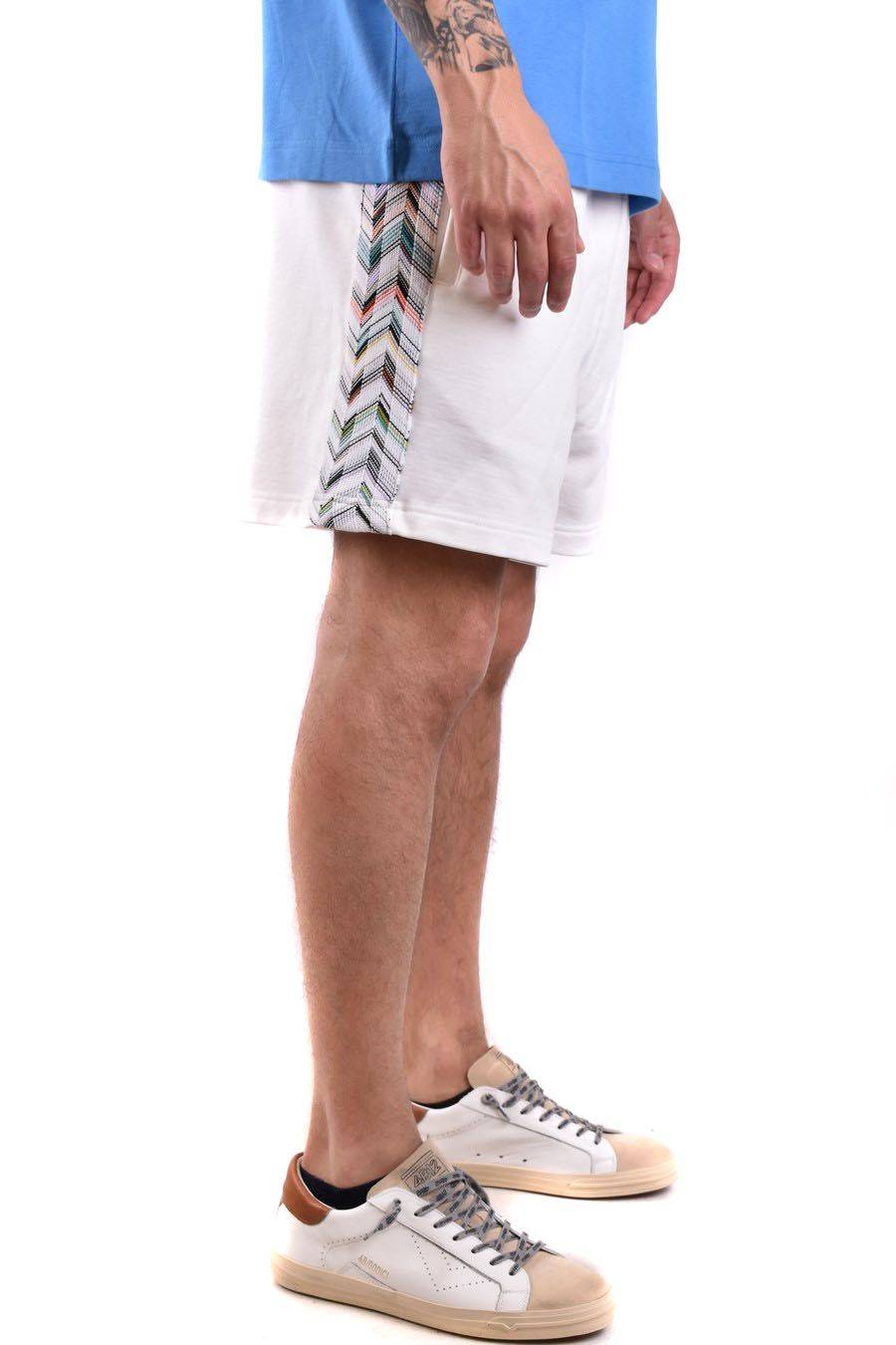 MISSONI  Pantaloni Bianchi in Cotone Missoni Uomo Qualità Garantita
