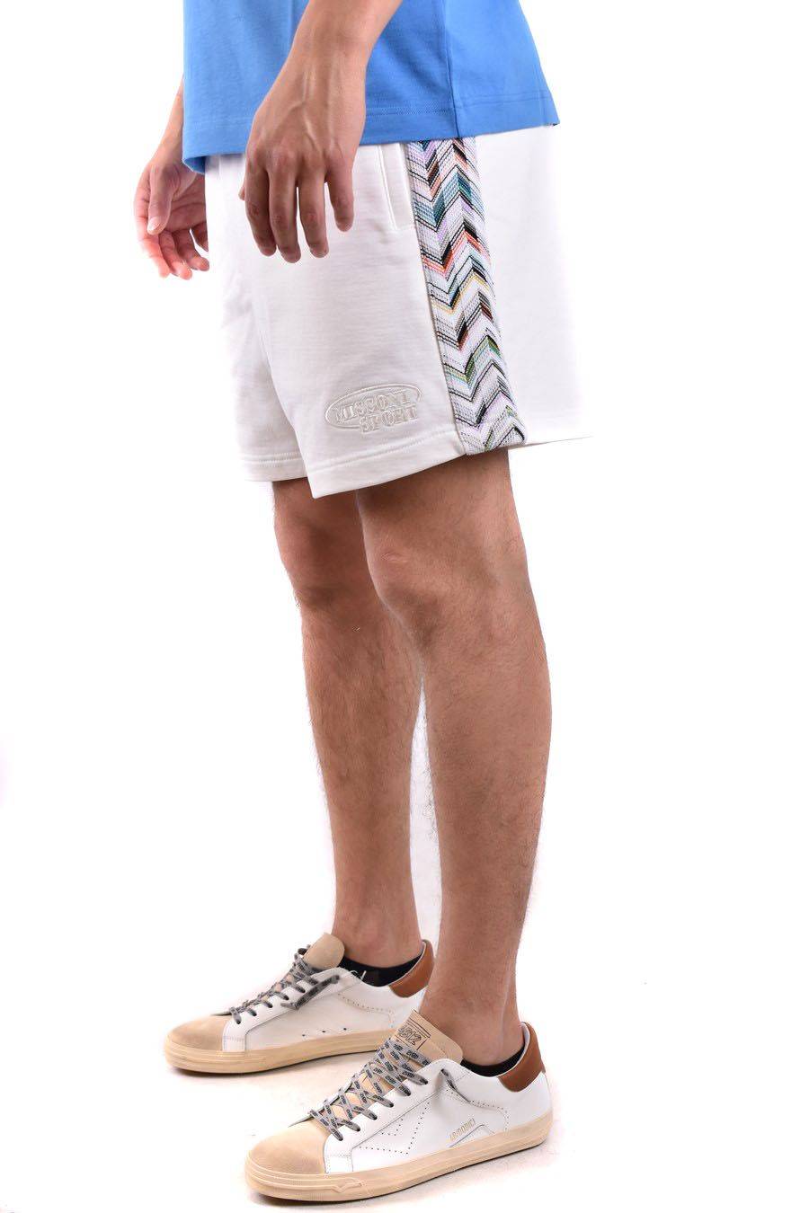 MISSONI  Pantaloni Bianchi in Cotone Missoni Uomo Qualità Garantita