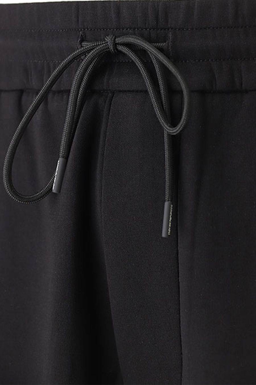 EMPORIO ARMANI  Pantaloni da Uomo Emporio Armani in Cotone Elasticizzato - Nero Affare Del Giorno