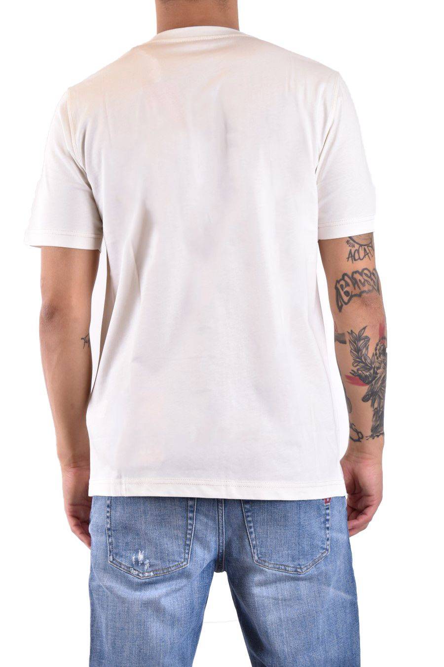 DIESEL  T-Shirt Cotone Bianco Uomo Diesel A13284 Outlet