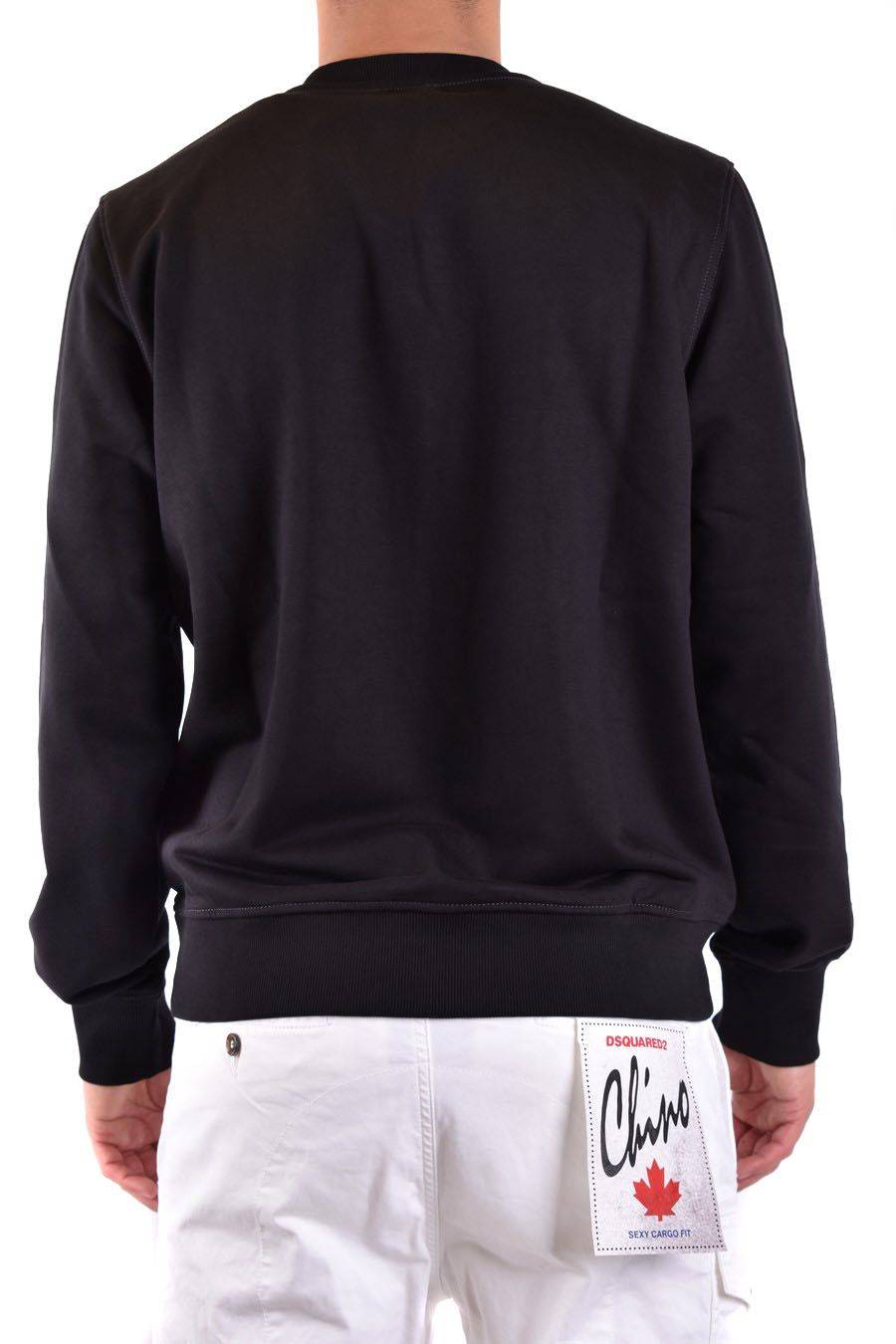 DIESEL  Felpa di Cotone Nera Uomo DIESEL A12508 Hotsell