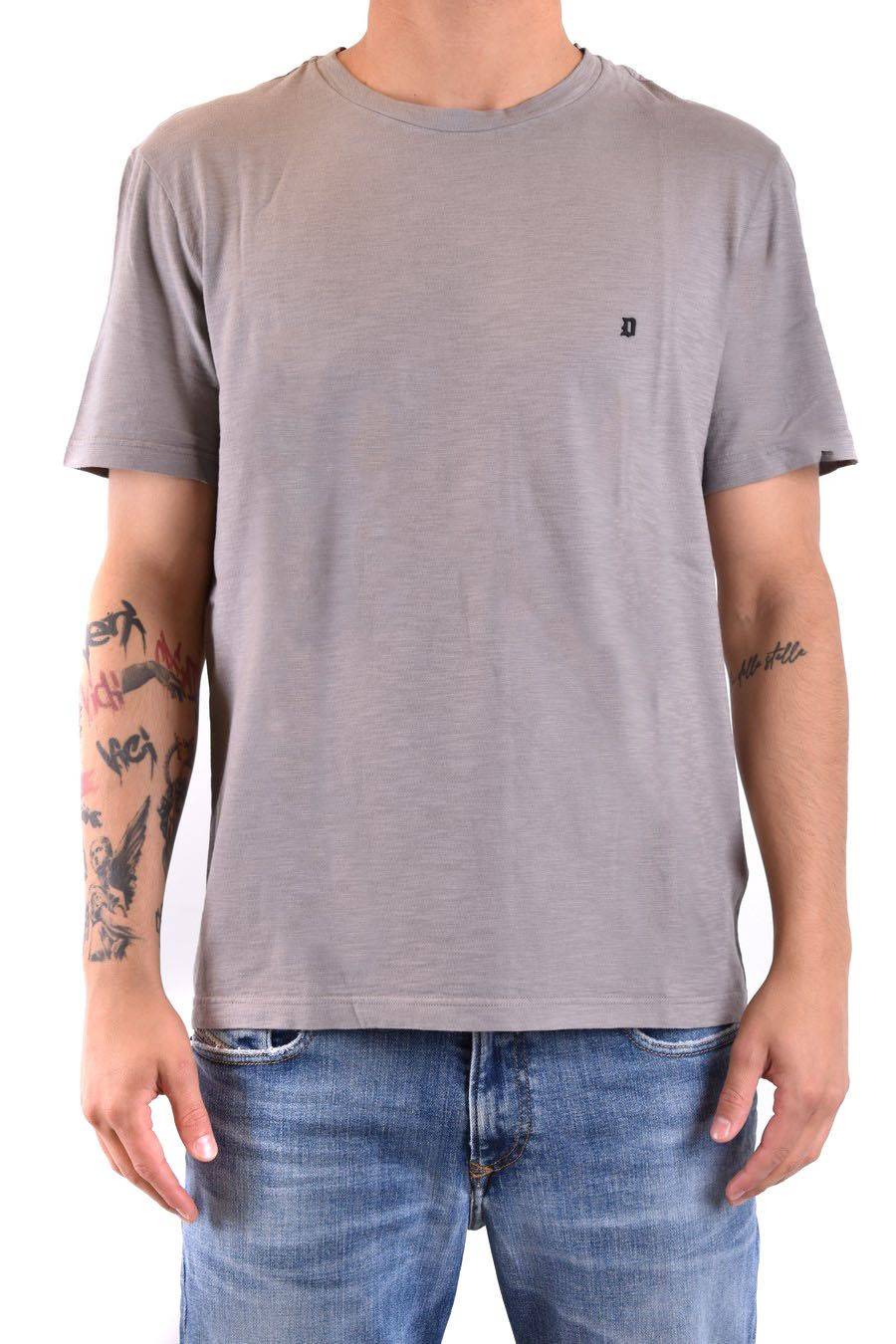 DONDUP  T-Shirt Uomo Cotone Multicolore DONDUP Saldi Di Fabbrica