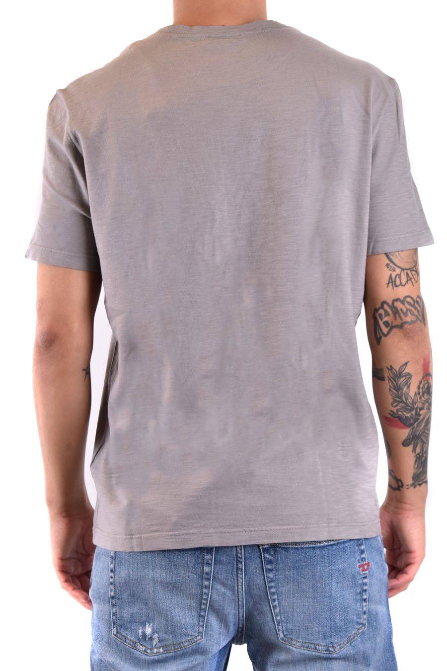 DONDUP  T-Shirt Uomo Cotone Multicolore DONDUP Saldi Di Fabbrica