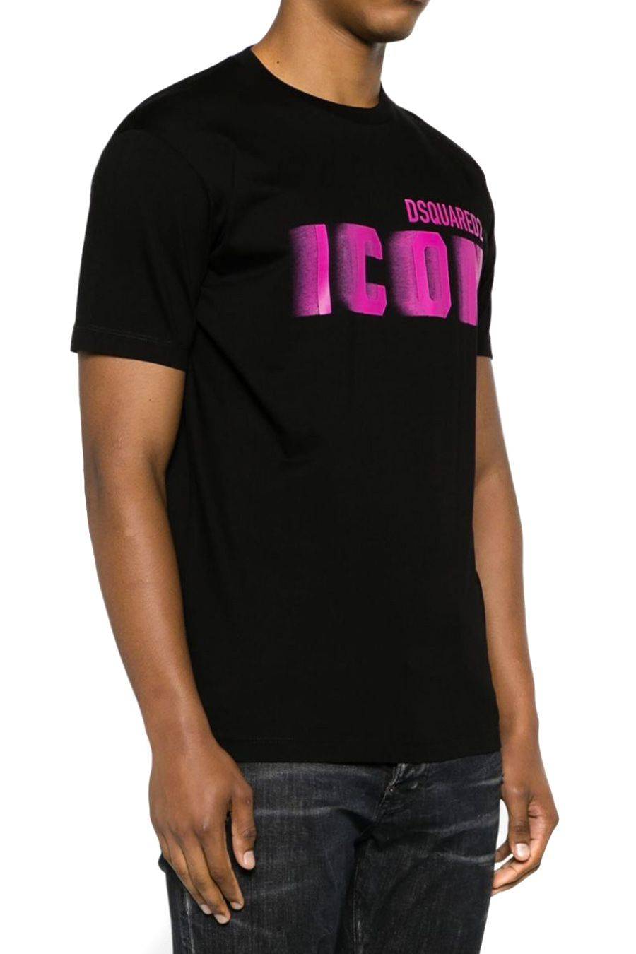 DSQUARED2  T-Shirt DSQUARED2 Multicolore in Cotone Uomo Moda
