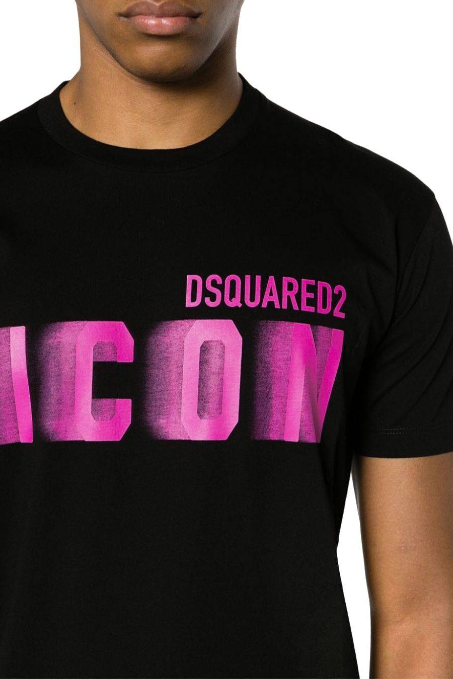 DSQUARED2  T-Shirt DSQUARED2 Multicolore in Cotone Uomo Moda