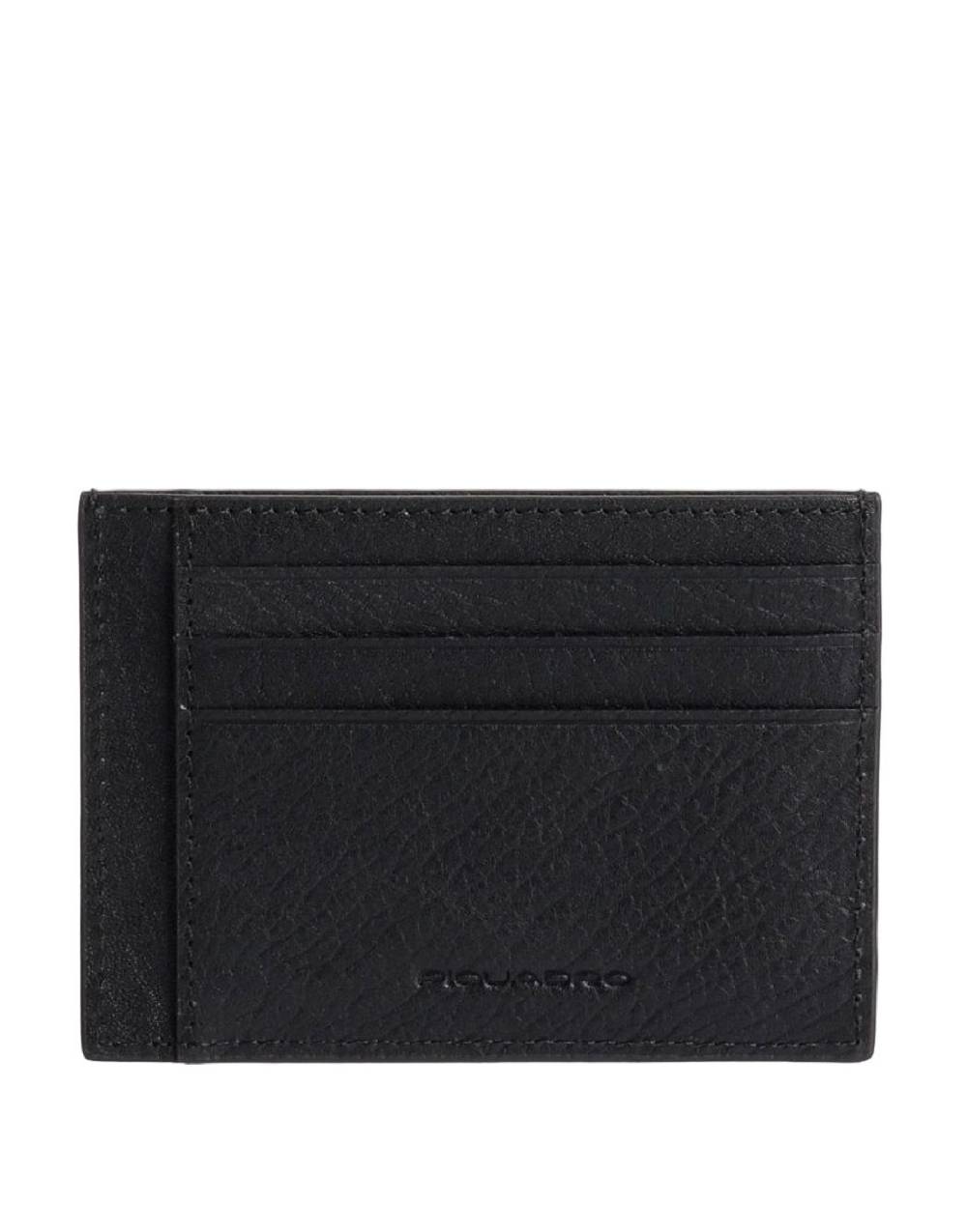 PIQUADRO  Portacarte RFID in Pelle Nera PIQUADRO Comprare a buon mercato
