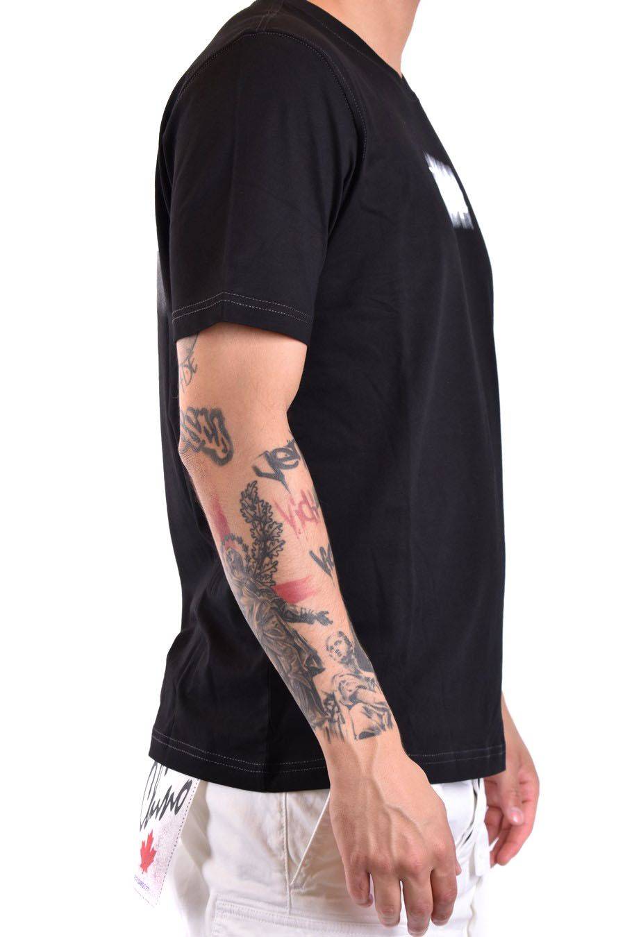 DIESEL  Maglietta Cotone Nero Uomo Diesel A12271 Cyber Monday