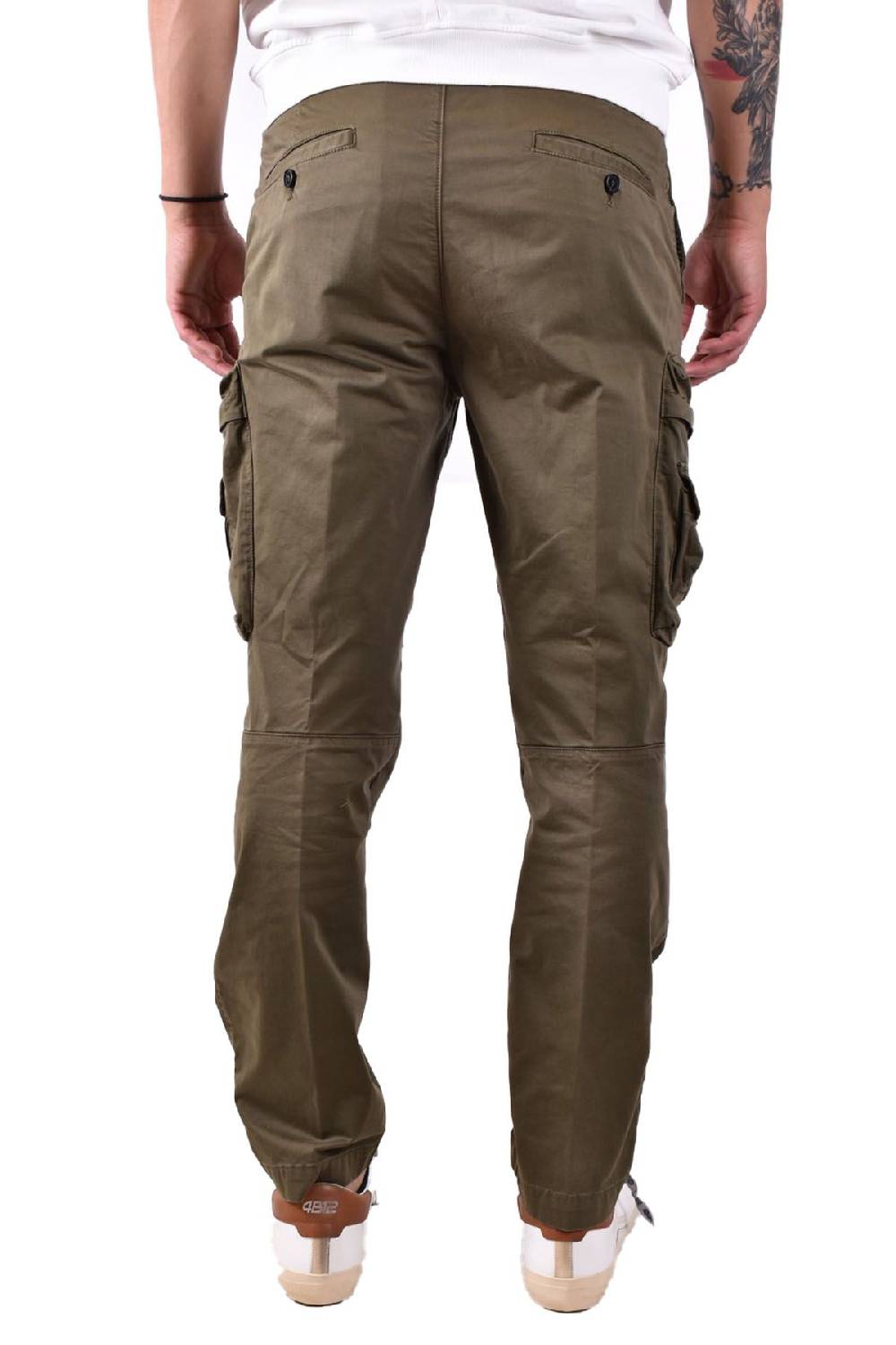DIESEL  Pantaloni Uomo Diesel in Cotone Azzurro A12878 Offerta natalizia