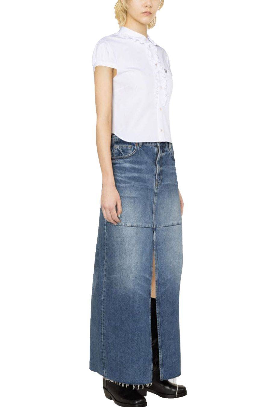 DSQUARED2  Camicia Bianca in Cotone DSQUARED2 da Donna - S75DL0874 Online Outlet