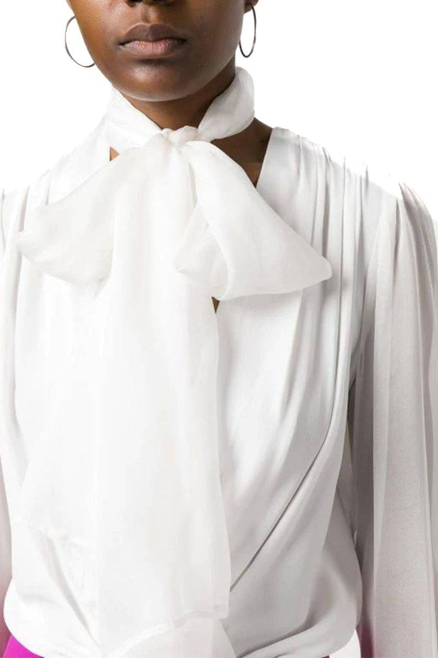 PINKO  Top da Donna PINKO in Viscosa - Bianco Offerte esclusive