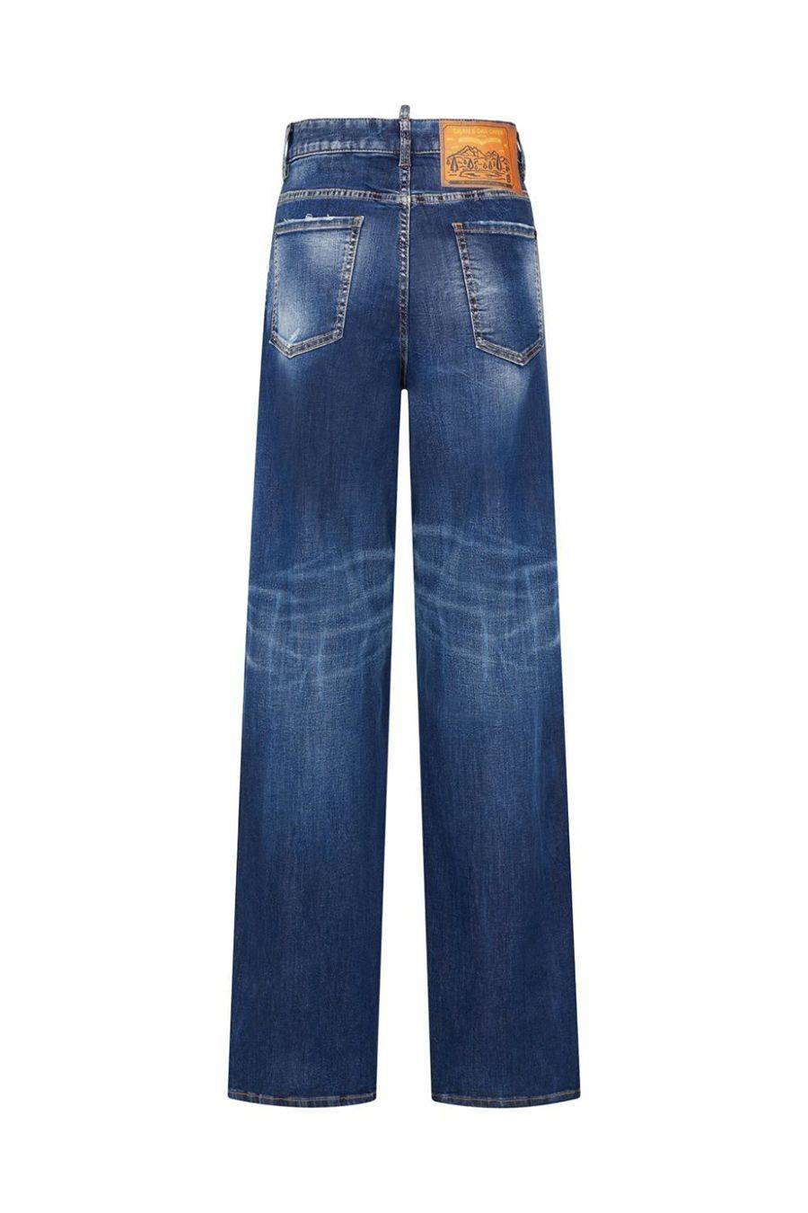 DSQUARED2  Jeans Skinny Blu DSQUARED2 in Cotone 100% per Donne Lightning offer
