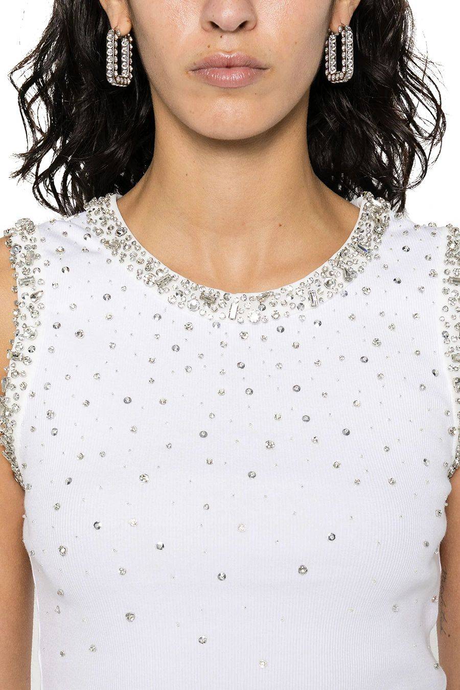 DES PHEMMES  Maglietta di Cotone Bianca DES PHEMMES per Donna - DP613197 Grandi sconti