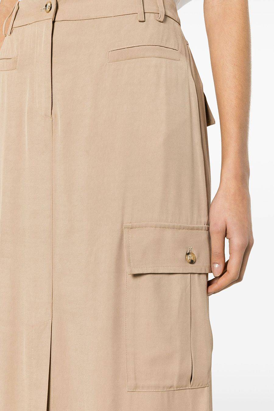 ERMANNO SCERVINO  Gonna Beige in Viscosa da Donna Ermanno Scervino Offerte stagionali