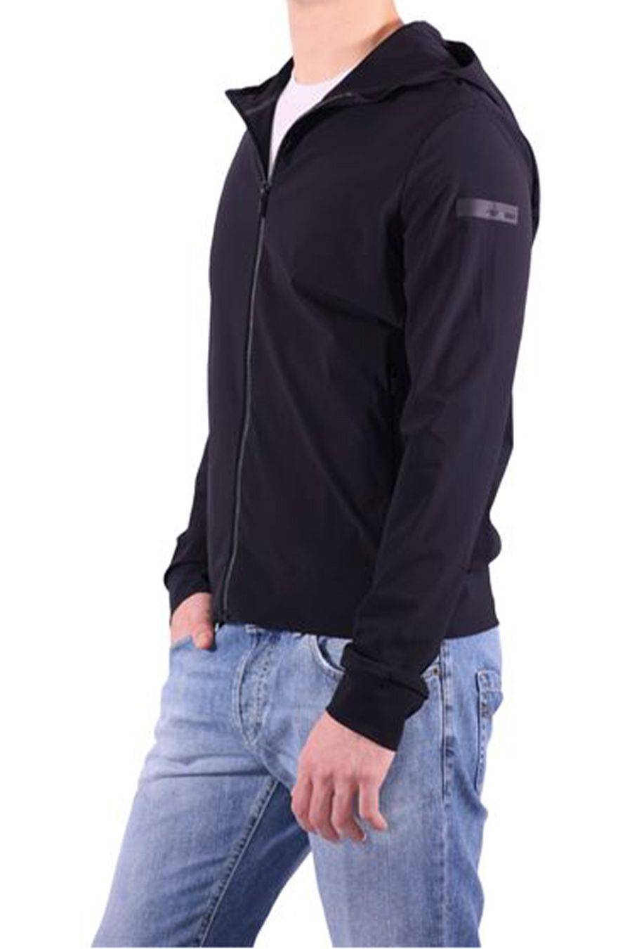 RRD - ROBERTO RICCI DESIGNS  Felpa Uomo RRD Nera in Tessuto Tecnico Liquidazione