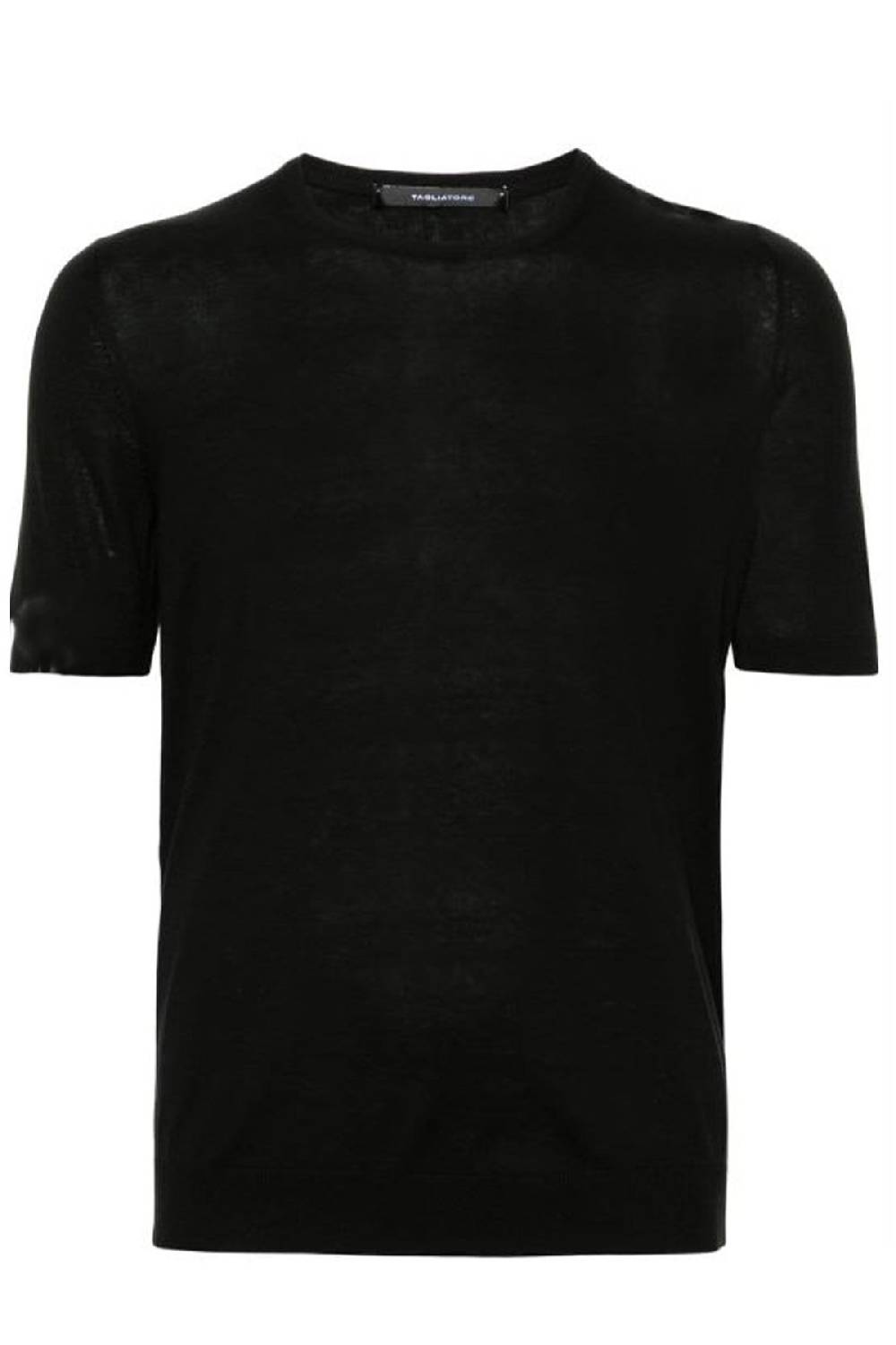TAGLIATORE  T-Shirt di Seta Nera TAGLIATORE Uomo - JOSH GSE24-03099 Sconti VIP