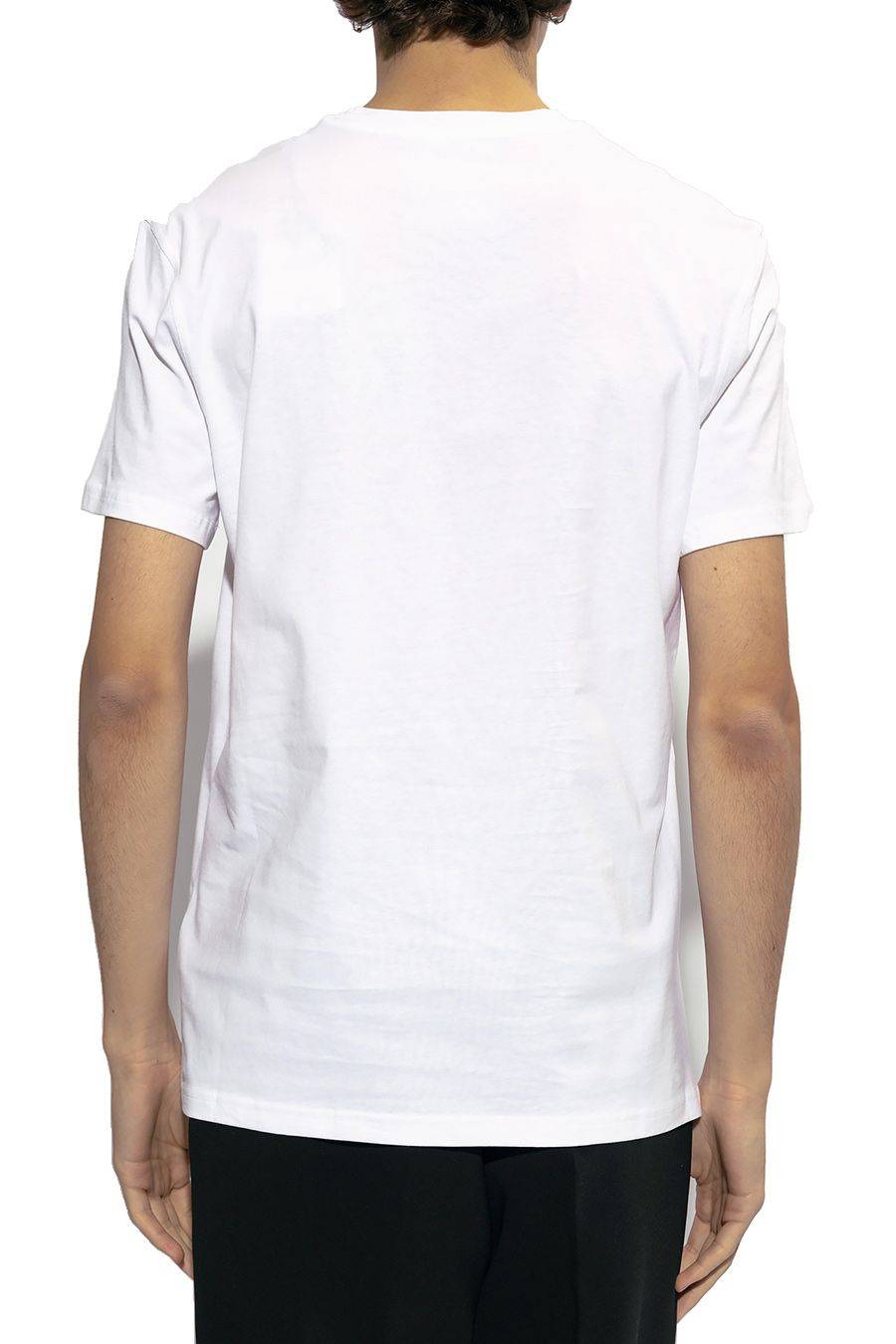 MOSCHINO  T-Shirt Cotone Bianco Moschino V0729 20411001 Uomo Ritorno libero