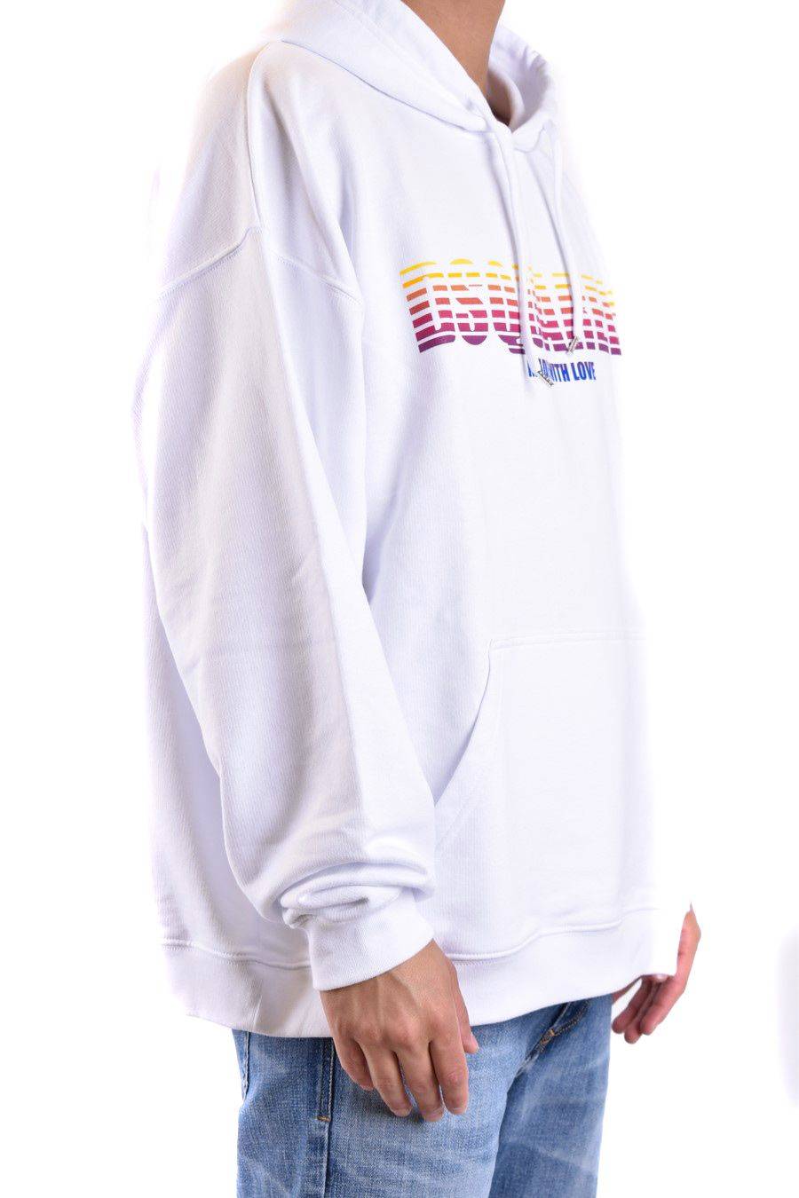 DSQUARED2  Felpa Uomo DSQUARED2 Cotone Bianco S71GU0655 S25551100 Offerta speciale della fabbrica