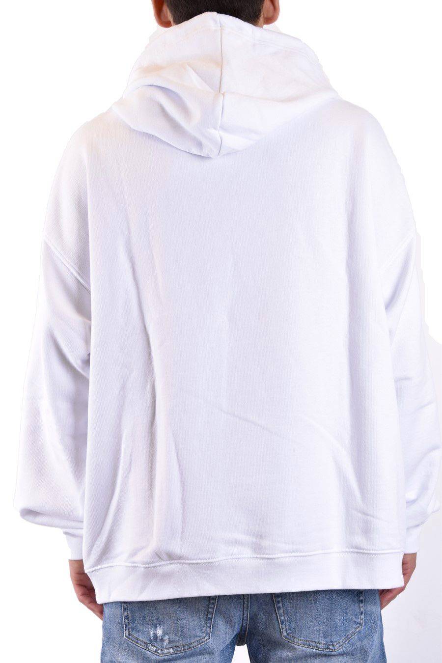 DSQUARED2  Felpa Uomo DSQUARED2 Cotone Bianco S71GU0655 S25551100 Offerta speciale della fabbrica